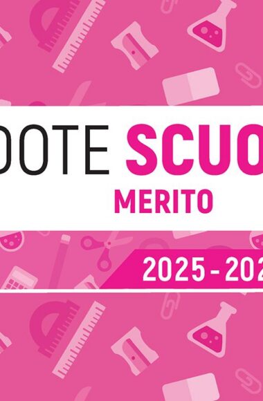 Copertina Dpte Scuola - Merito scolastico