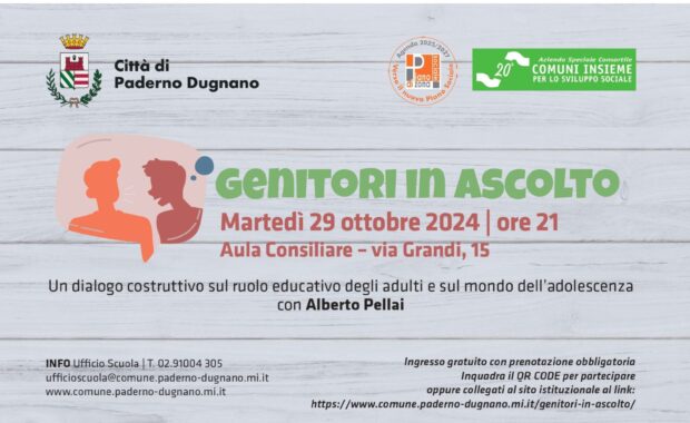 Manifesto conferenza Genitori in ascolto