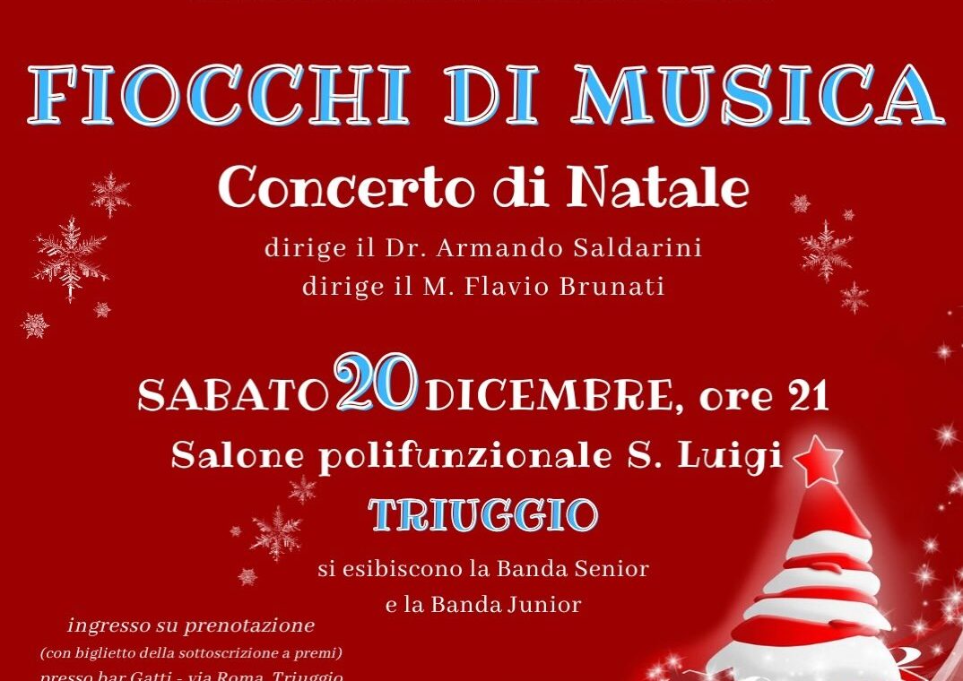 Manifesto Concerto di Natale 2025