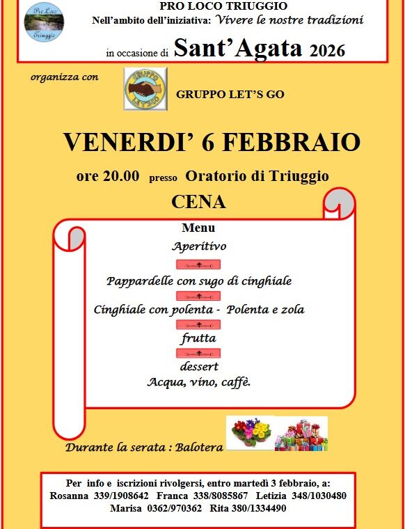 Manifesto Festa di Sant'Agata