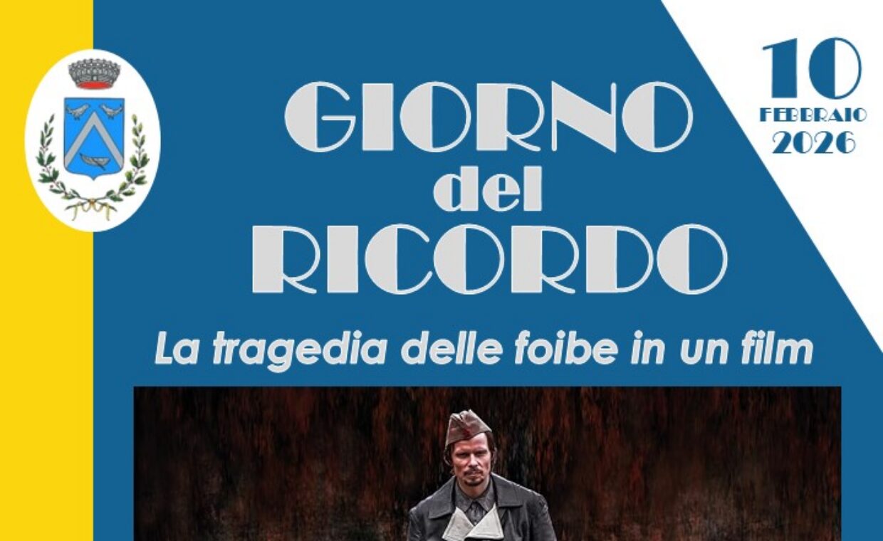 Manifesto proiezione film giorno del ricordo