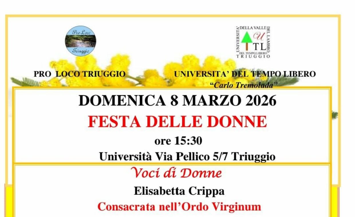 Manifesto Festa delle Donne