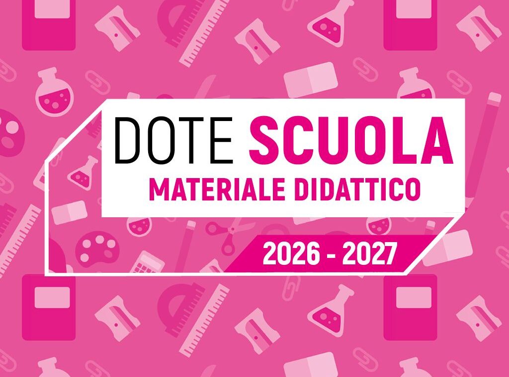 Copertina Dote Scuola 2026-2027