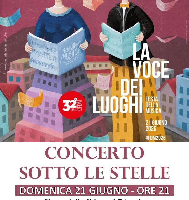 Manifesto Concerto sotto le stelle 2026