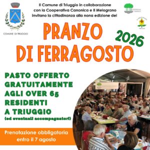 Locandina Pranzo di Ferragosto 2026
