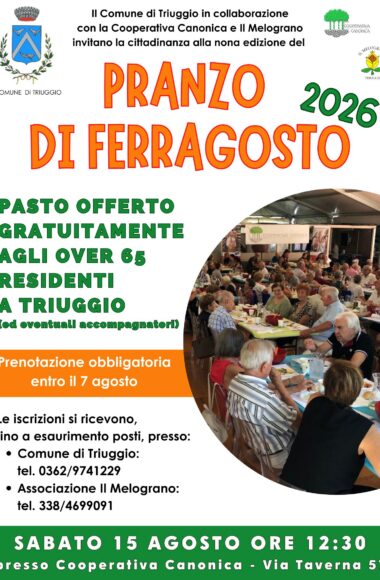 Locandina Pranzo di Ferragosto 2026