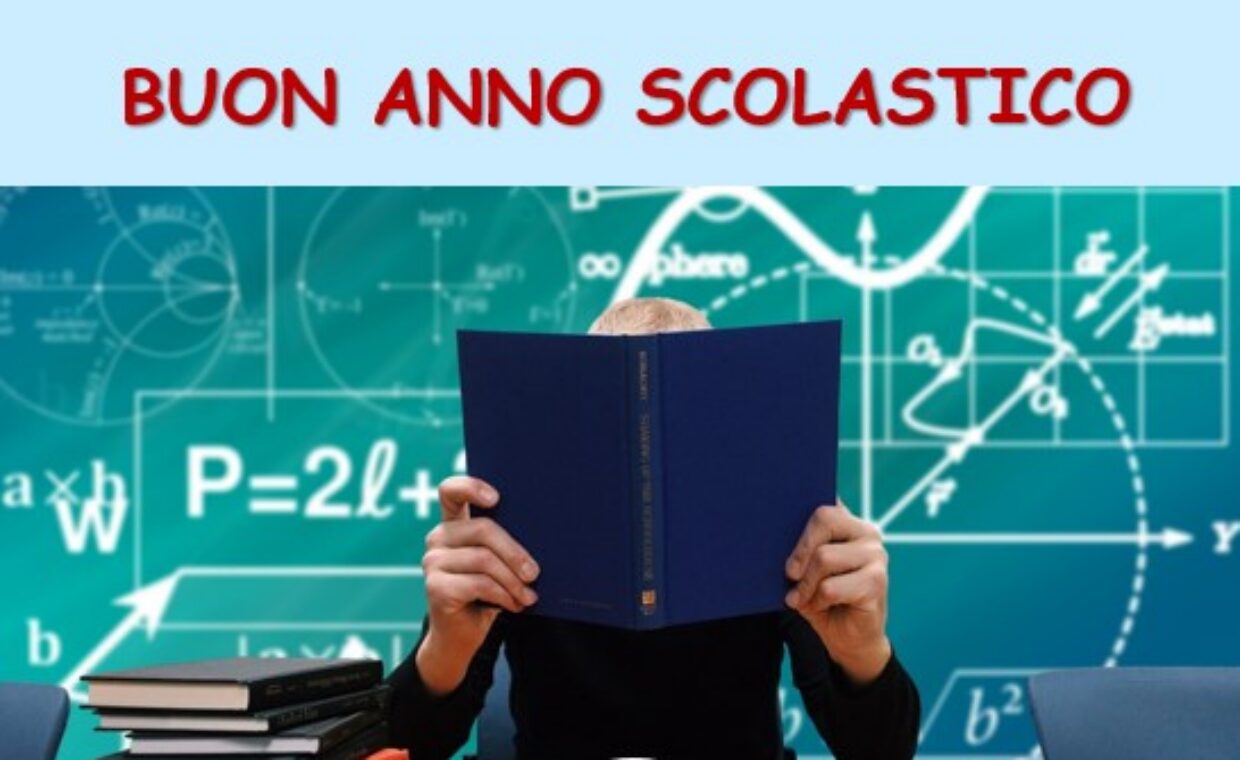 Manifesto auguri per il nuovo anno scolastico