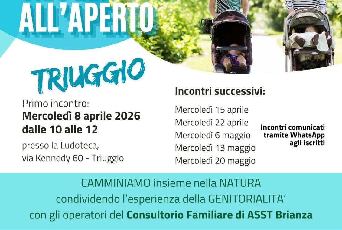 Manifesto incontri Neogenitori all'aperto