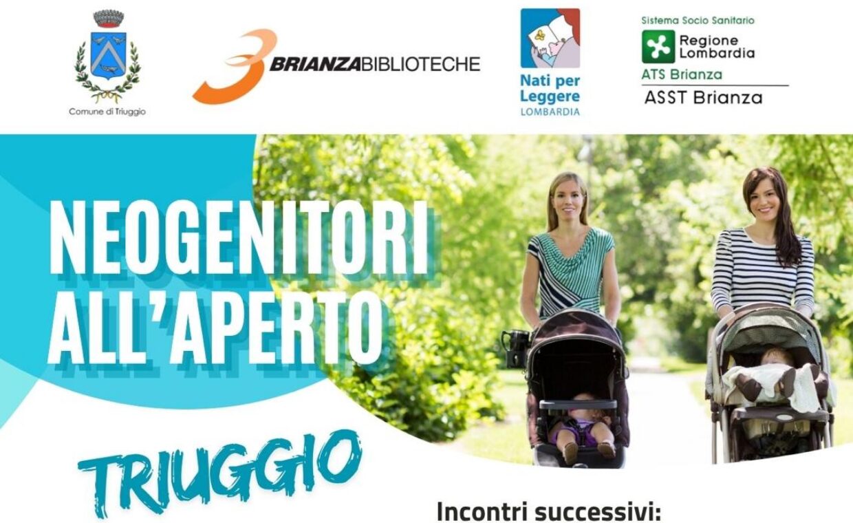 Manifesto incontri Neogenitori all'aperto