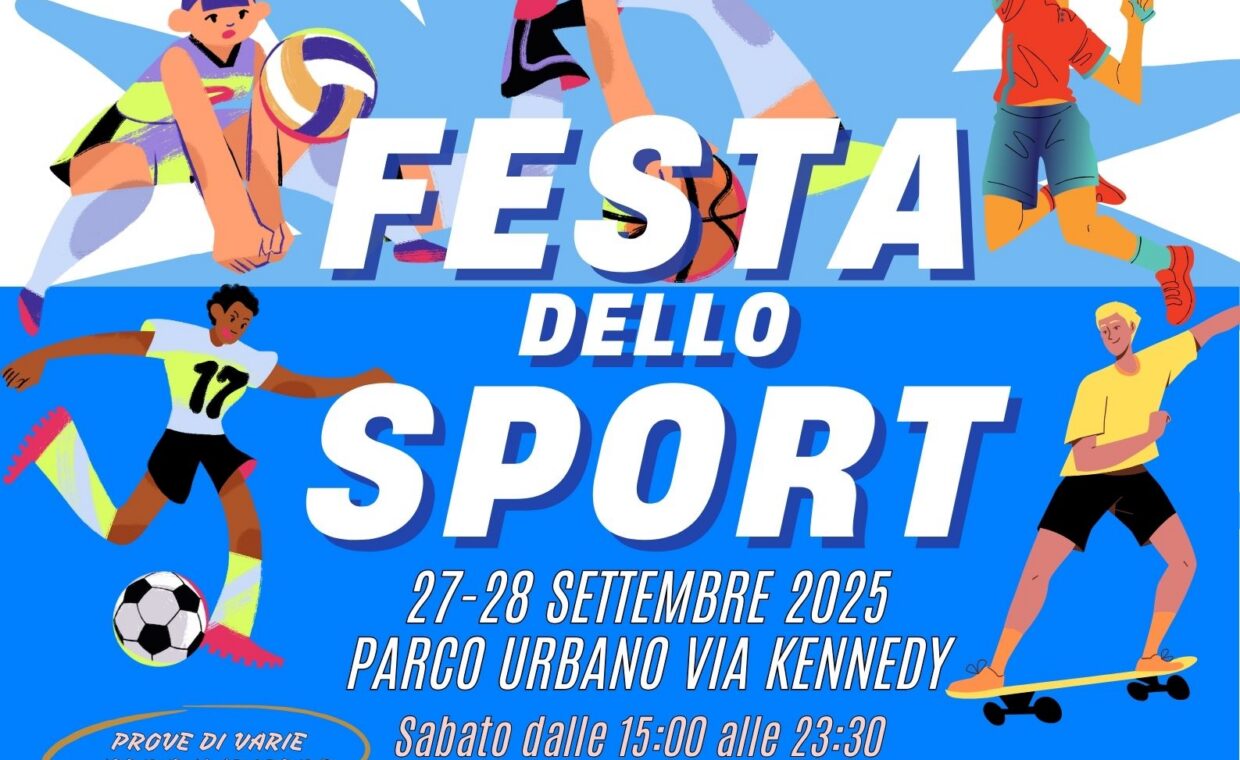 Manifesto Festa dello Sport 2025