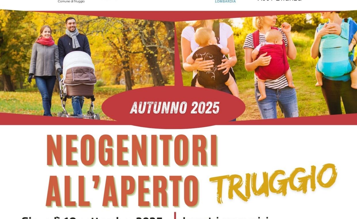 Manifesto progetto Neogenitori all'aperto