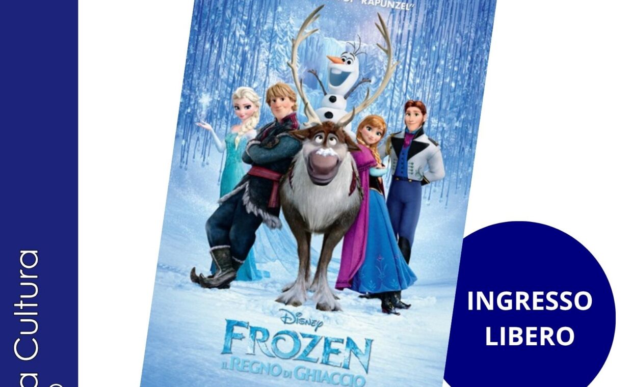 Locandina di Frozen - film in linguainglese per bambini