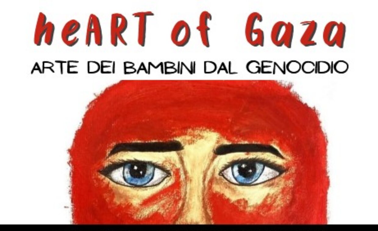 Copertina mostra heart of Gaza