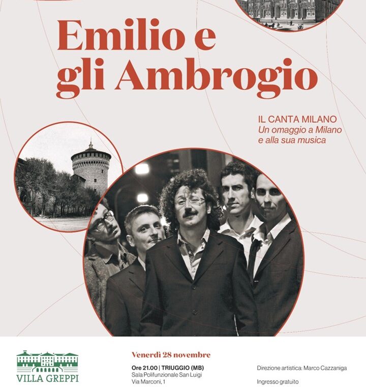 Manifesto Concerto Canta Milano e omaggio a Ornella Vanoni