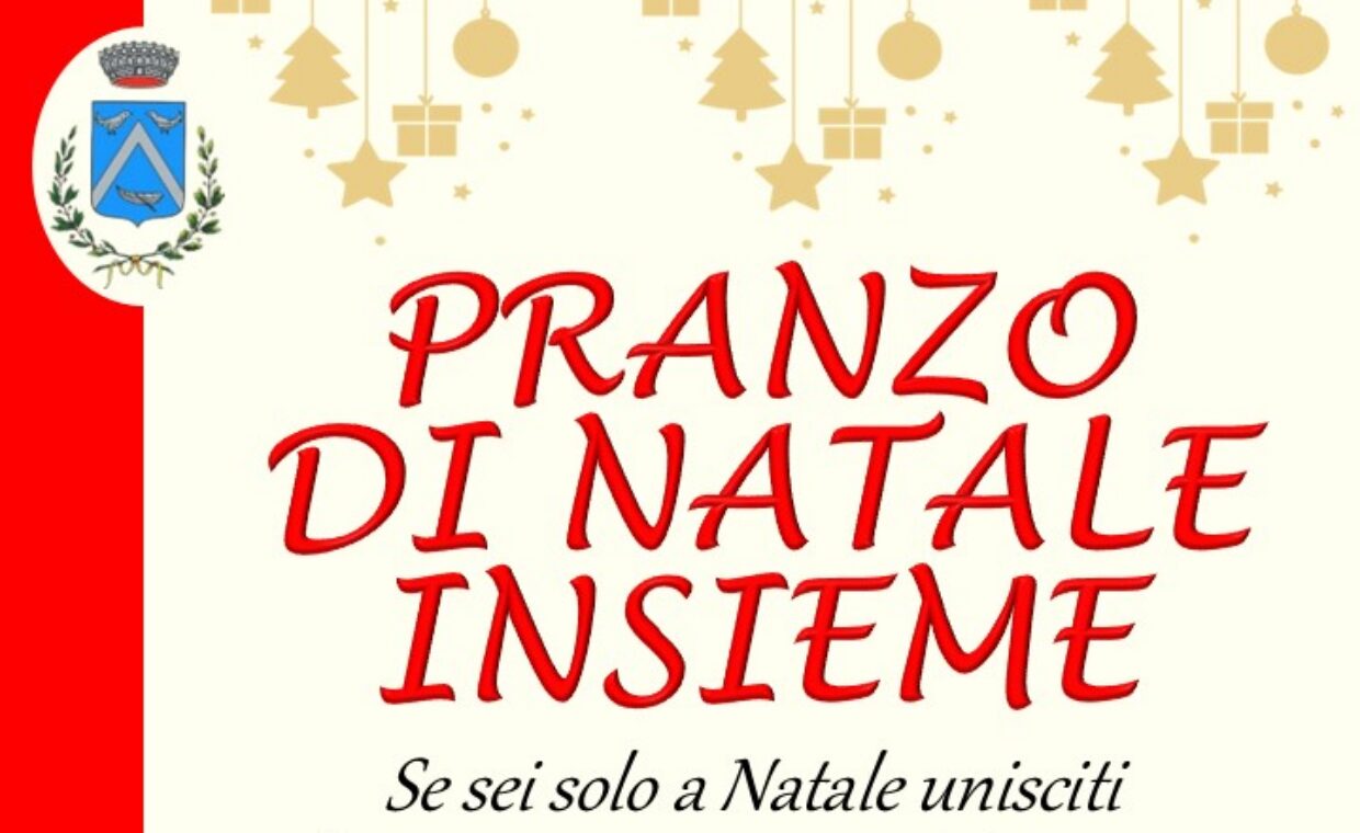 Manifesto Pranzo di Natale Insieme