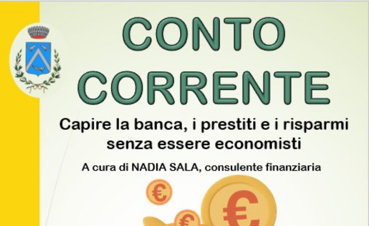 Manifesto corso "Conto corrente" - Terzo incontro