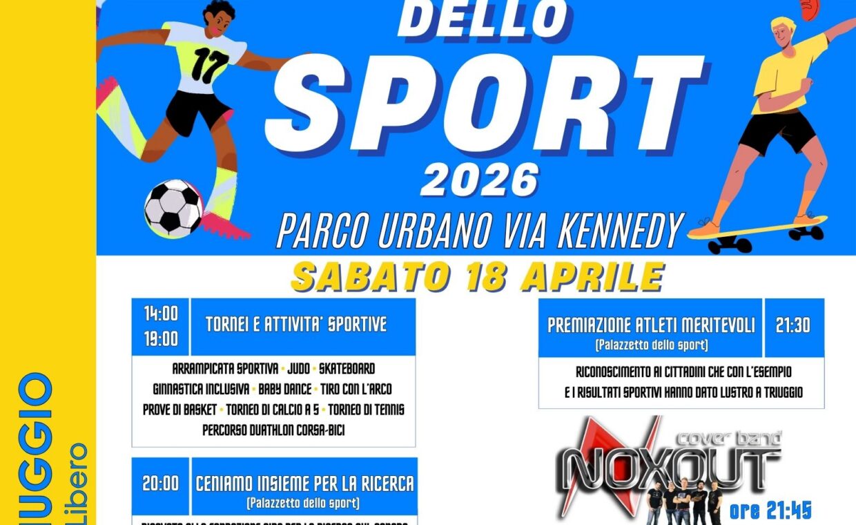 Manifesto Festa dello Sport 2026