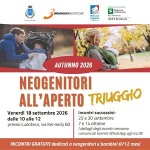 Locandina genitori all'aperto