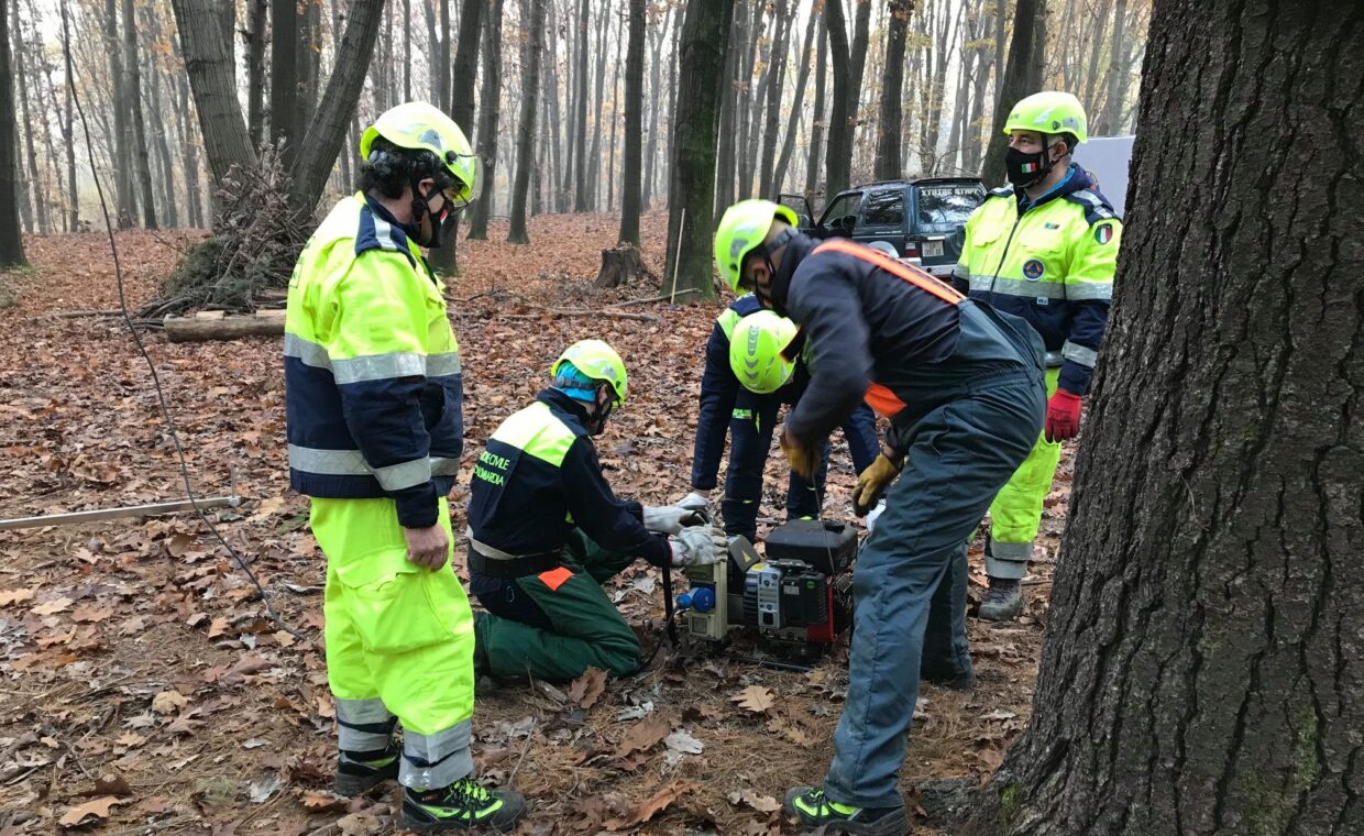 Foto generica del gruppo di protezione civile Triuggio