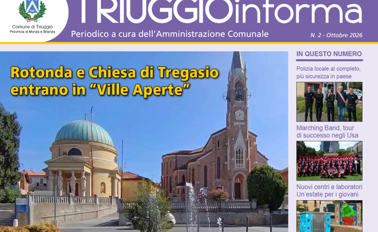 Copertina TriuggioInforma edizione ottobre 2026