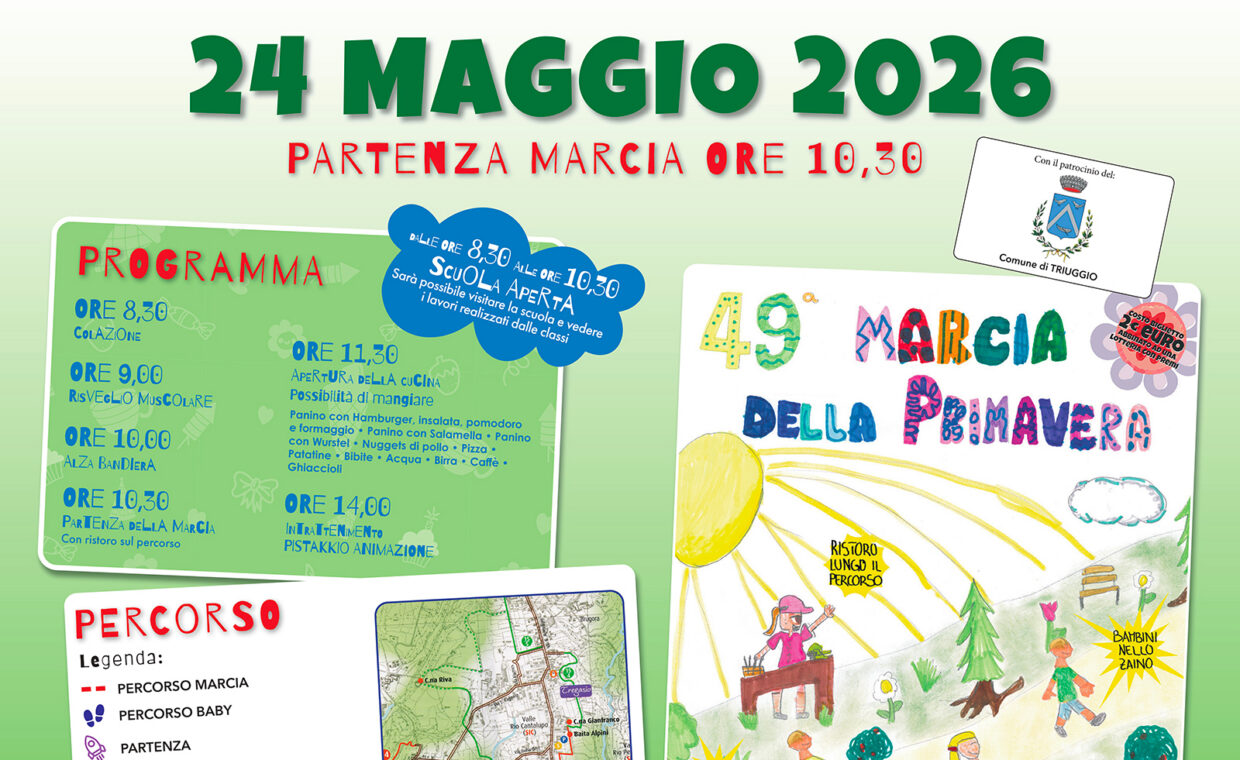 Locandina Marcia della Primavera
