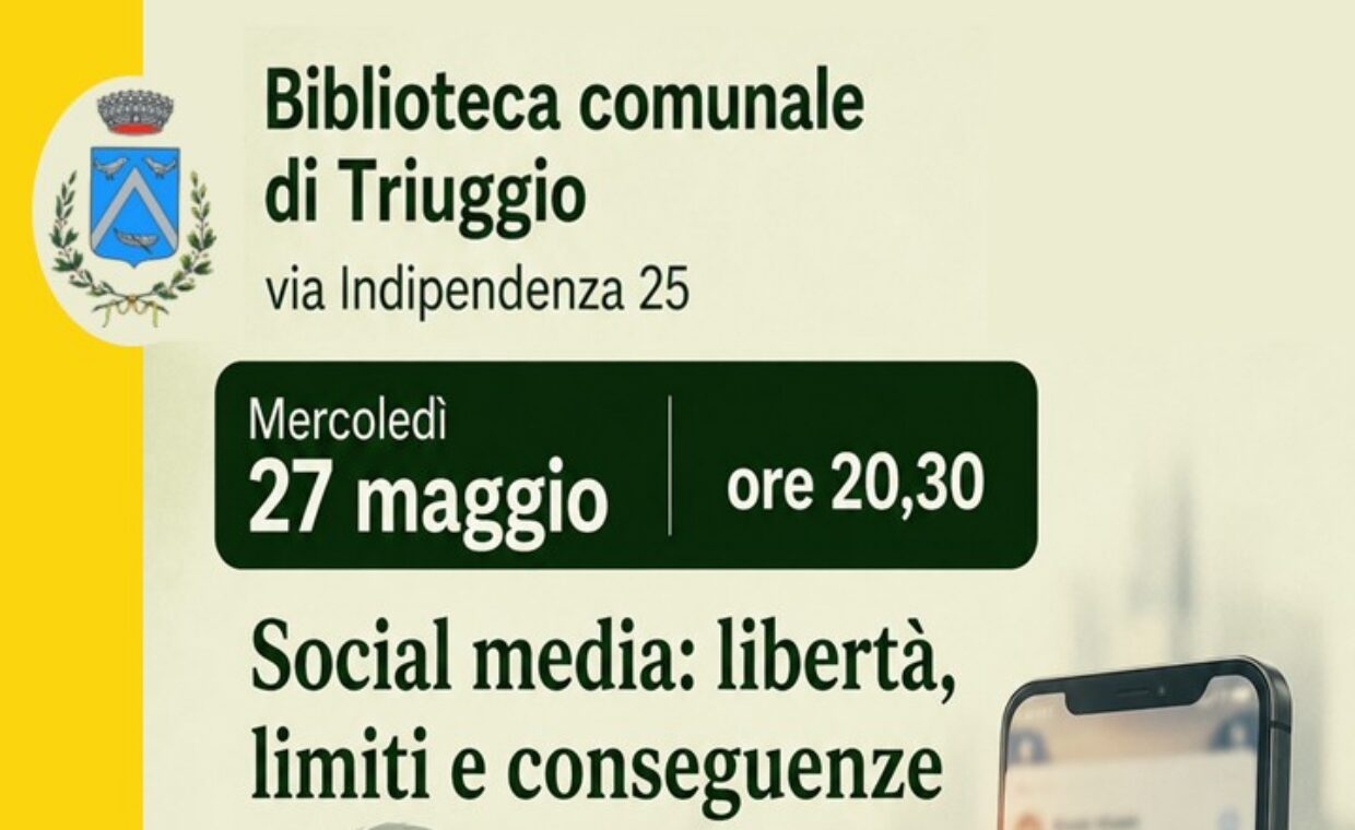 Manifesto incontro sui social media