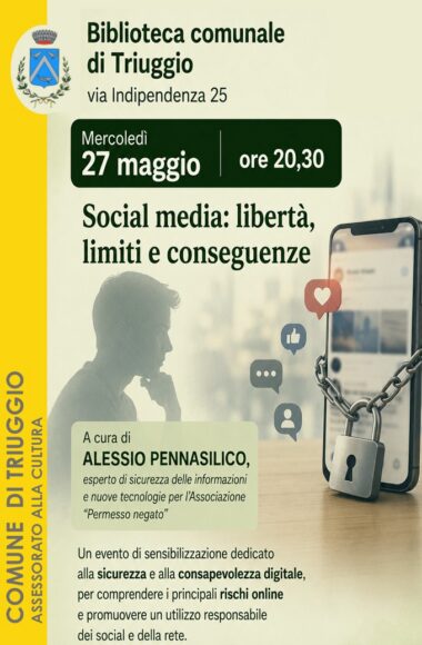 Manifesto incontro sui social media