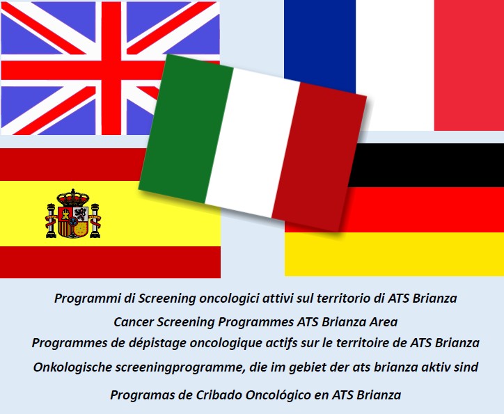 Copertina Campagna screening oncologici multilingua