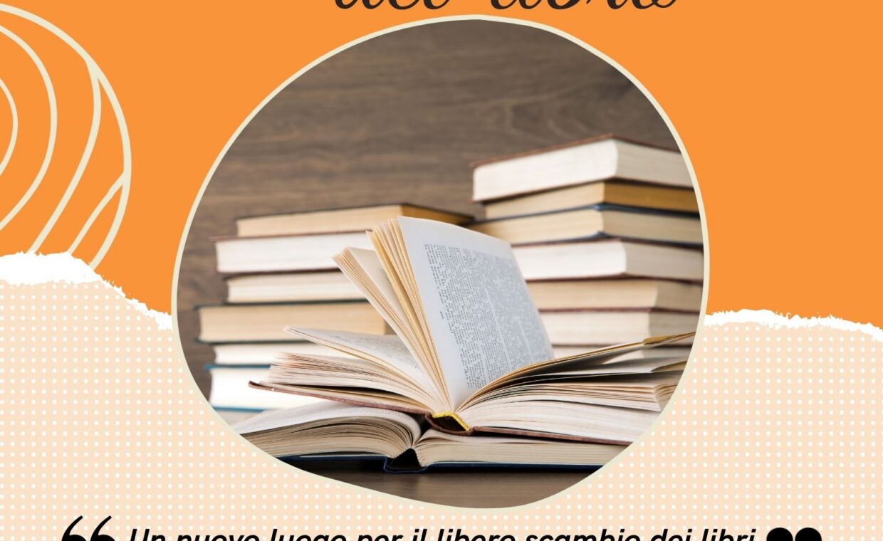 Locandina inaugurazione Casetta del libro
