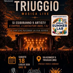 locandina spacca estate triuggio musica live