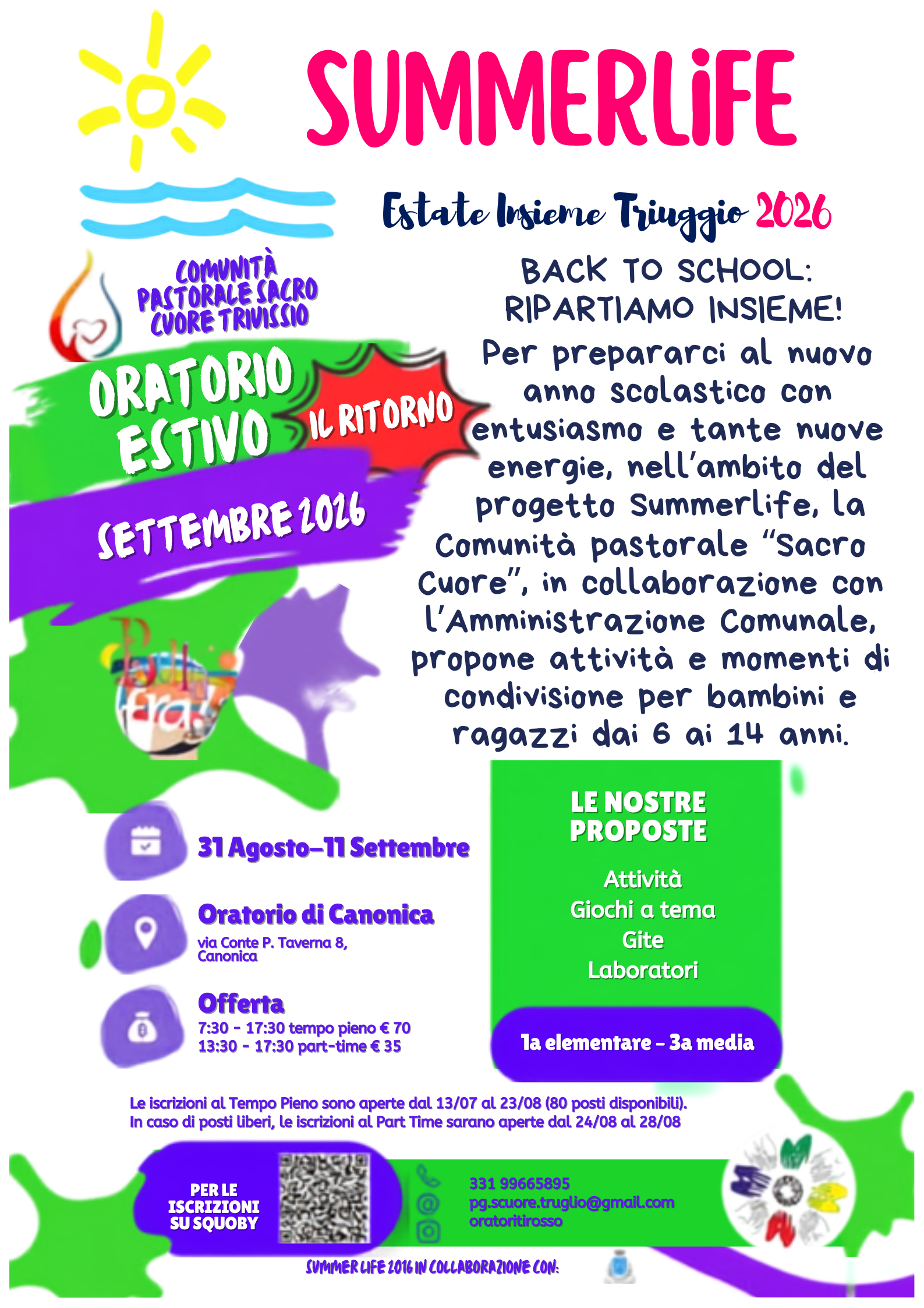 locandina summerlife 2026 - back to school