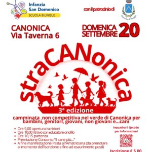 Manifesto manifestazione Stracanonica