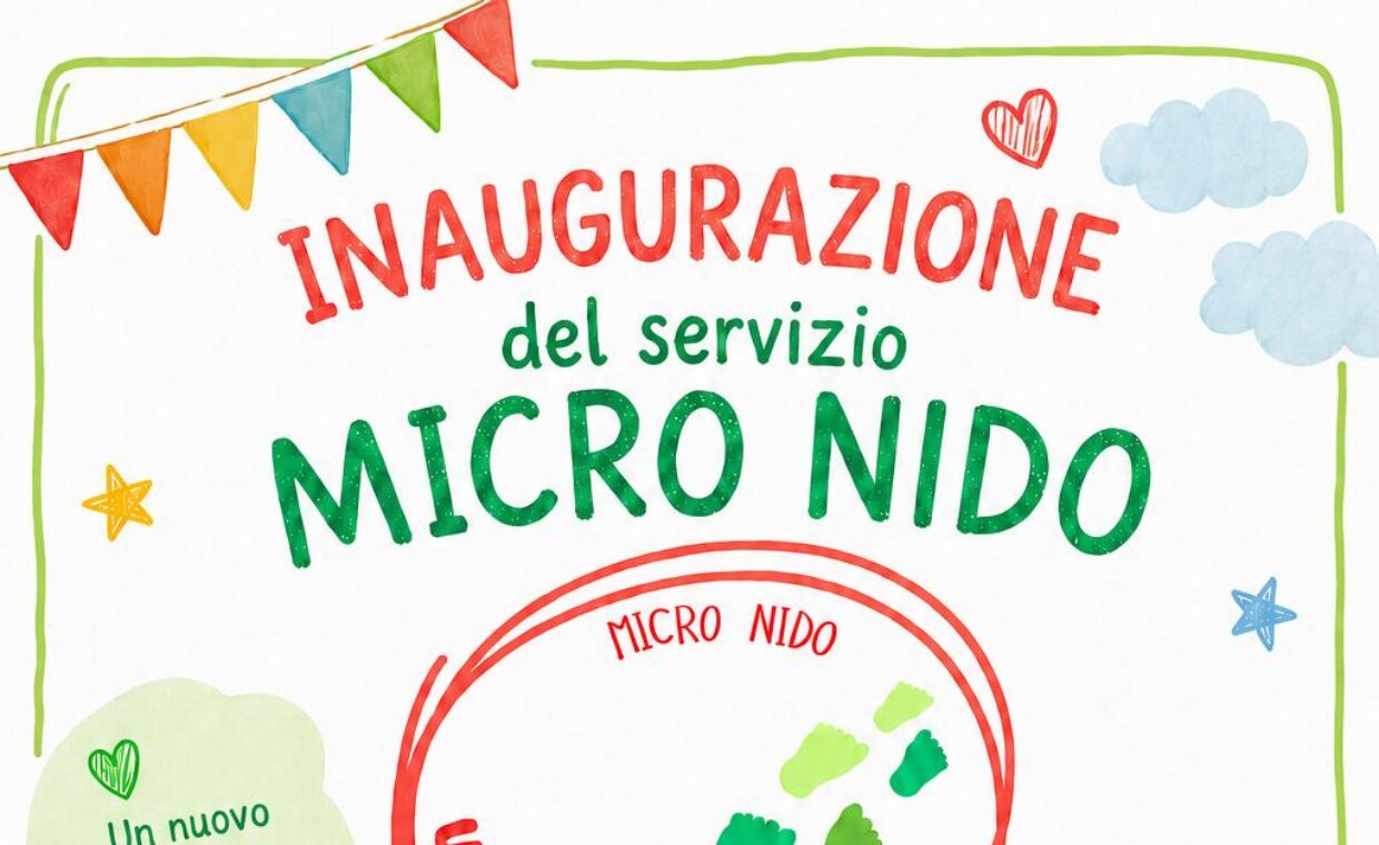 Manifesto inaugurazione Micronido