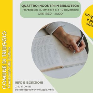 Manifesto corso di scrittura