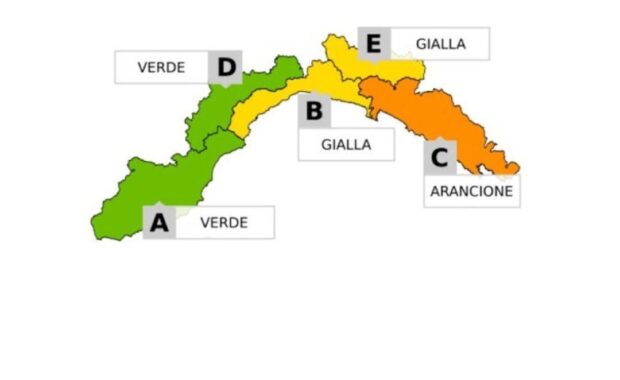 Allerta gialla 25 ottobre 2024