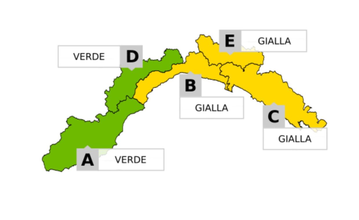 Allerta gialla 5-6 maggio 2025