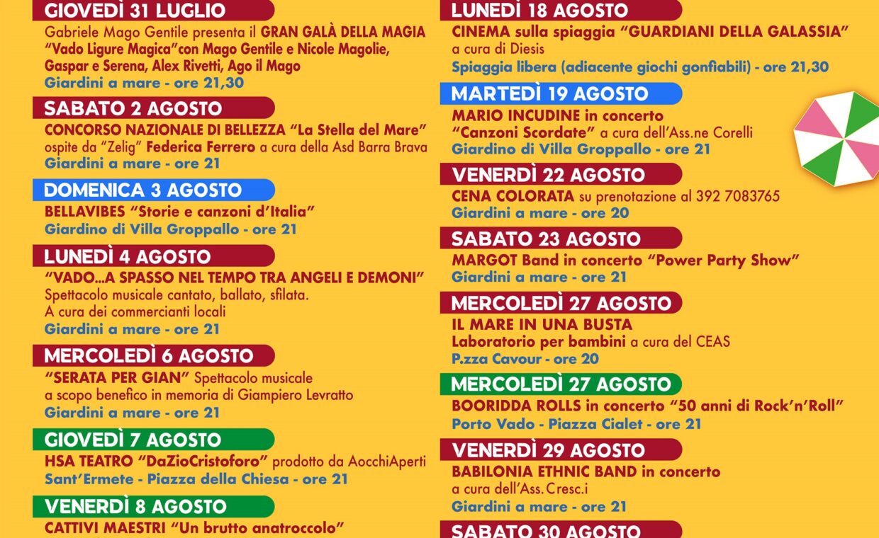 LOCANDINA AGOSTO SETT