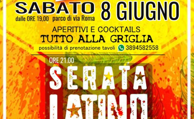 Volantino Serata Latino Americana