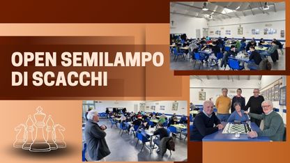Brown and White Modern Chess Tournament Instagram Post (42 x 59.4 cm) (416 x 234 px)