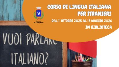 Arancione e Bianco Corso di Cucina Poster (21 x 29.7 cm) (416 x 234 px)