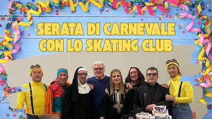 Blu Giallo Giocoso Carnevale Post Instagram (42 x 59.4 cm) (416 x 234 px)