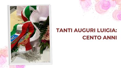 Biglietto Auguri Buon Compleanno Con Foto Acquerello Rosa Viola (42 x 59.4 cm) (416 x 234 px)