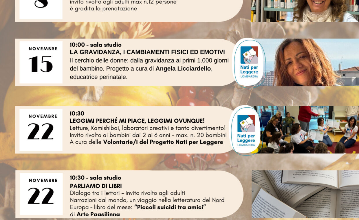 Eventi novembre