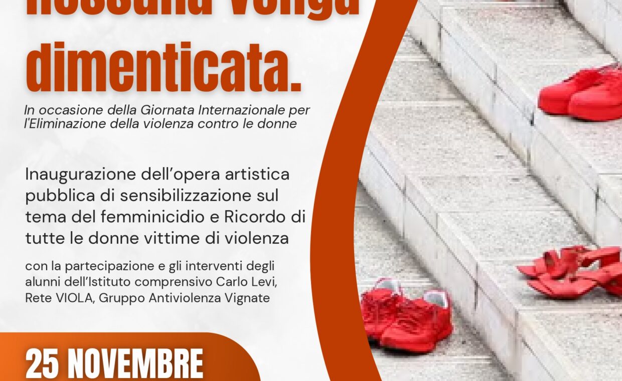 Manifesto inaugurazione 25 novembre