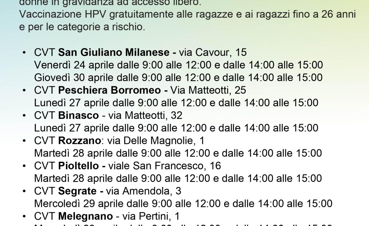 Giornata mondiale vaccinazioni ASST