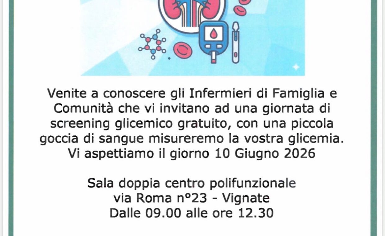 Screening glicemico e renale