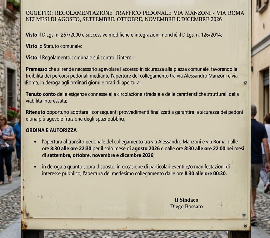 ORDINANZA n. 10 del 30/07/2026