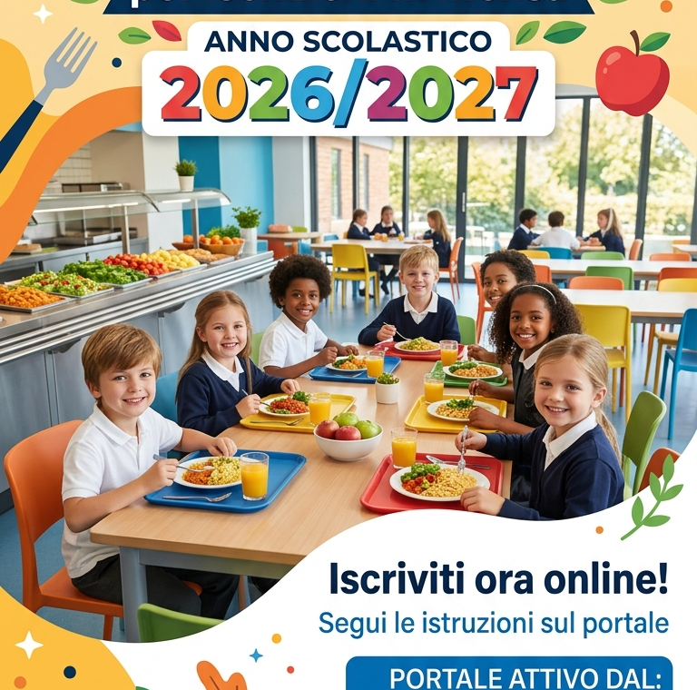Riapertura portale per iscrizioni in mensa