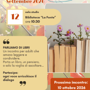 Parliamo di libri