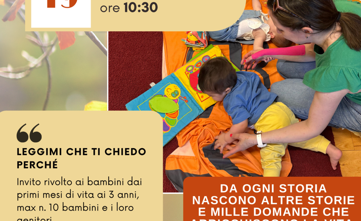 Da ogni storia nascono altre storie e mille domande che arricchiscono la vita